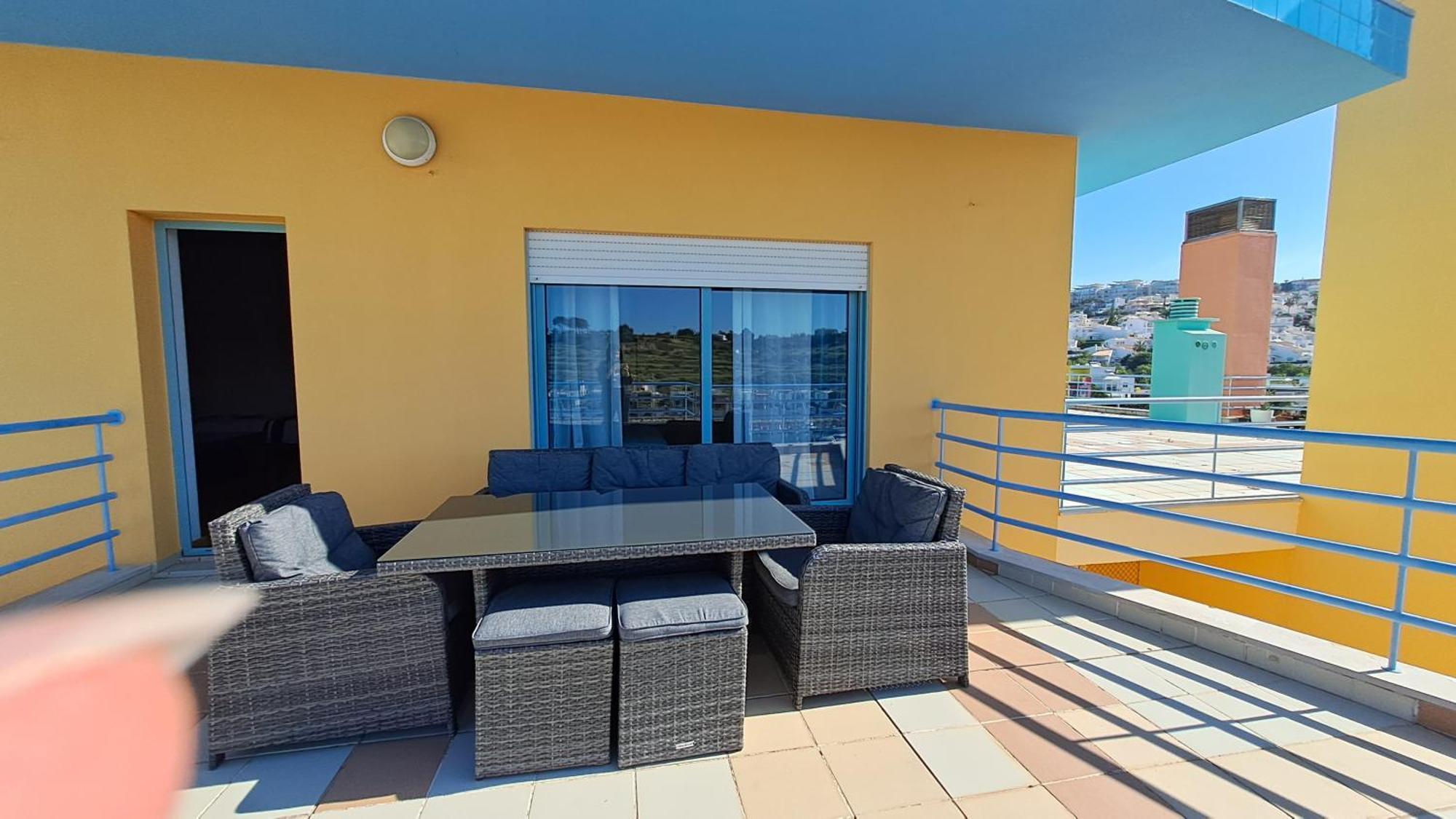 Апартаменты Albufeira Marina Penthouse 1 Экстерьер фото