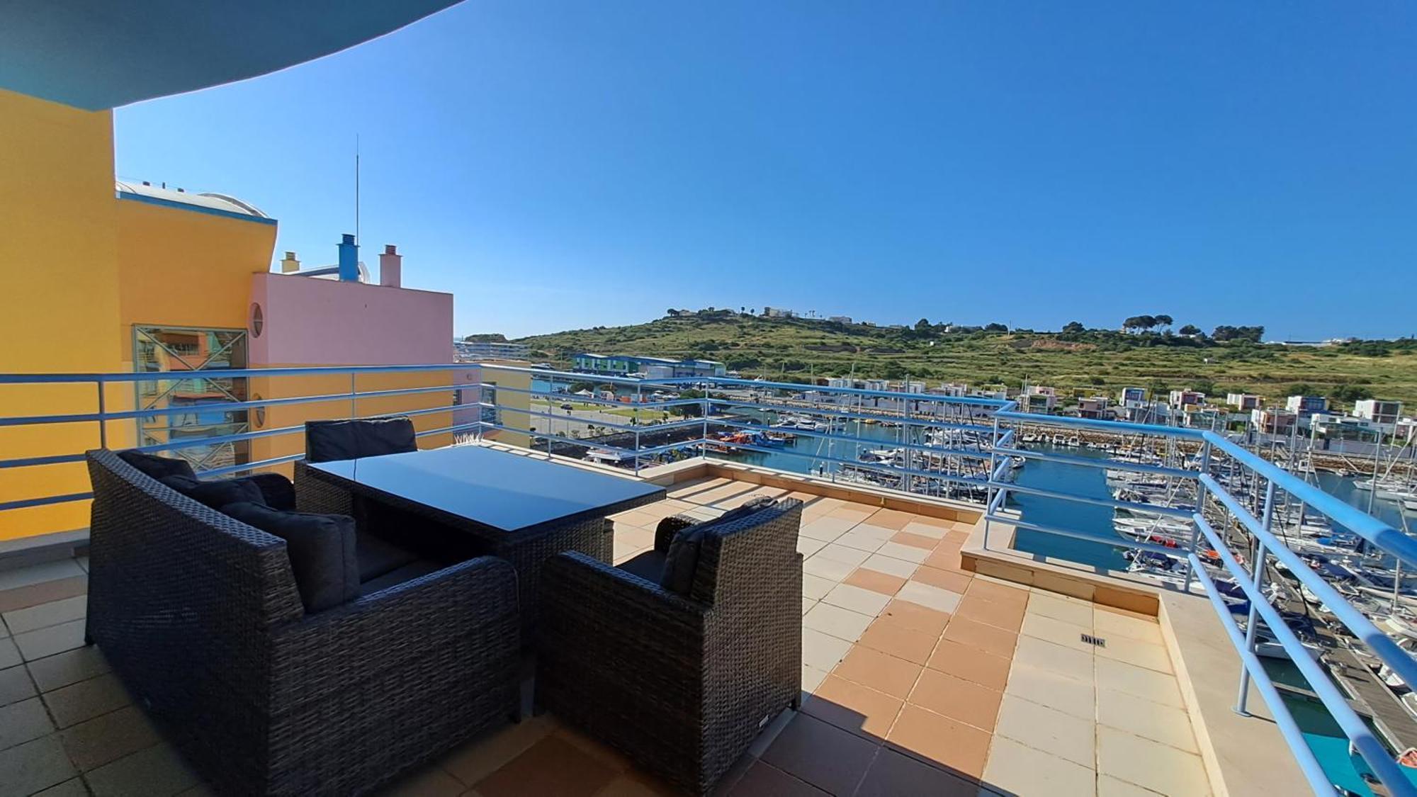 Апартаменты Albufeira Marina Penthouse 1 Экстерьер фото